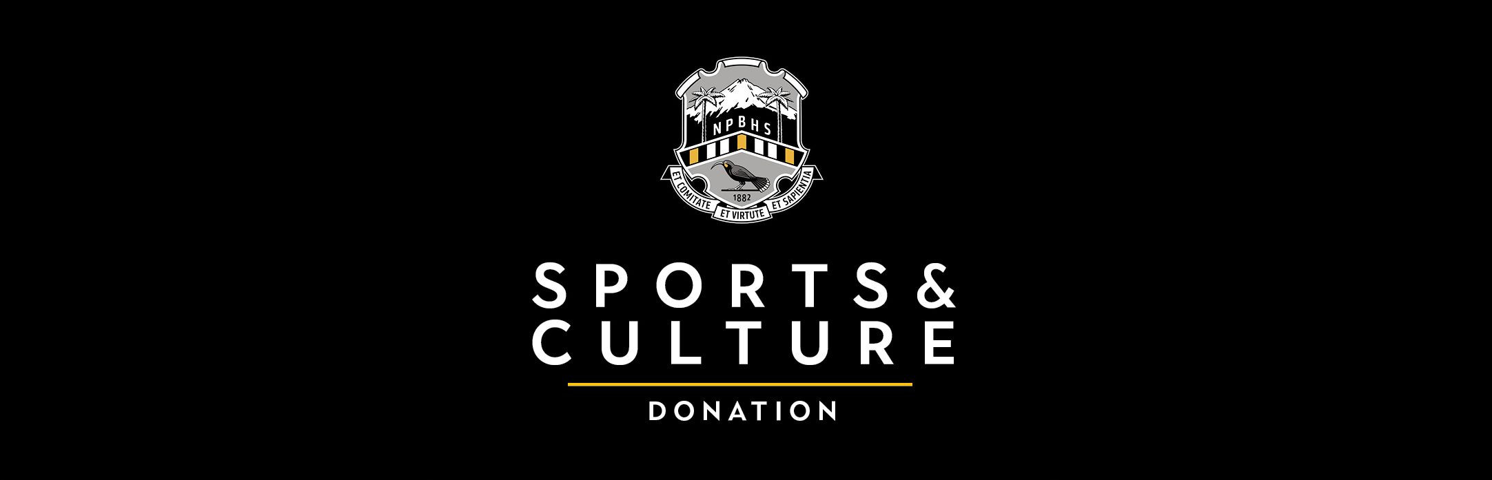 Sports & Culture Donation Logo